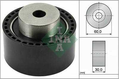 ROLLO PROPULSOR CORREA DISTRIBUCIÓN CITROEN 2,0D/2,2D 98- 532019610  