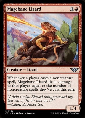 MtG: Magebane Lizard (OTJ)