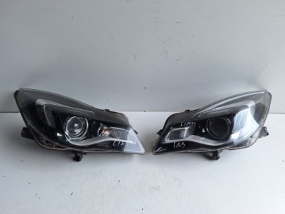 Opel insignia a рестайлінг  13-17 фара ліва + led uk фото №1