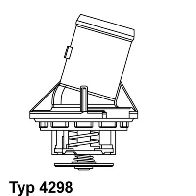 WAHLER 4298.87D ТЕРМОСТАТ, СЕРЕДИНА ОХЛАЖДАЮЧАЯ