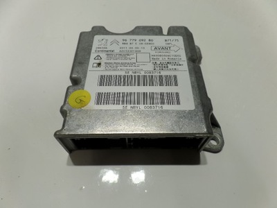 Citroen ds4 модуль датчик подушка безпеки 9677909280 фото №1