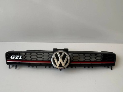 Vw golf vii gti решётка радиатора решётка радиатора 5g0853651 aj оригинал фото №1