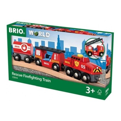 BRIO POCIAG STRAŻ POŻARNA 33844