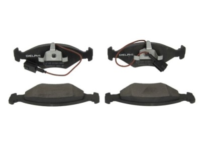 Delphi lp1855 набір гальмівних колодок гальмівних, гальма дискові фото №1