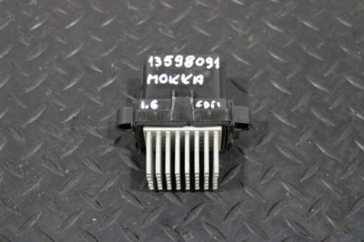 Резистор вентилятор opel mokka a i 1 13598091 фото №1