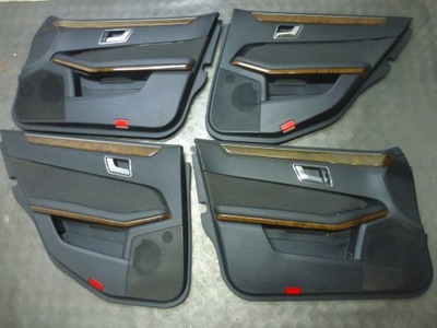 Обшивка обшивки перед задня комплект mercedes w212 фото №1