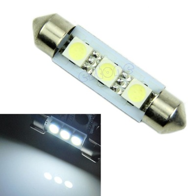 652F 41MM 3 SMD 5050 LED (СВЕТОДИОД ) CZYSTA BIEL САЛОНА SAMOC