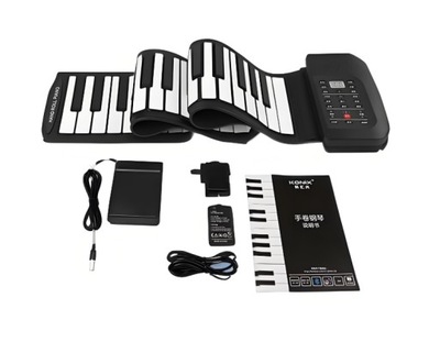 PRZENOŚNE CYFROWE PIANINO Z 88 KLAWISZY