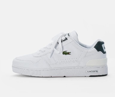 Lacoste UNISEX Sneakersy niskie Białe 36 1AAB