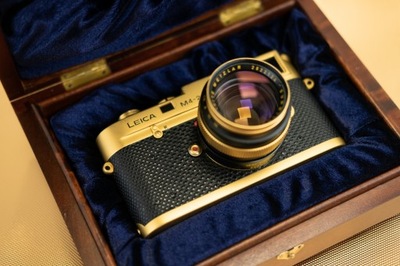 Unikat - Leica M4-2 Gold - 100 Jahre Oskar Barnack