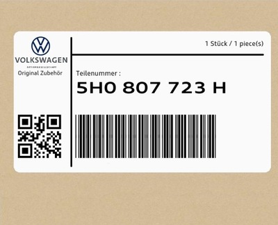 Подпорка 5h0807723h vw golf фото №1