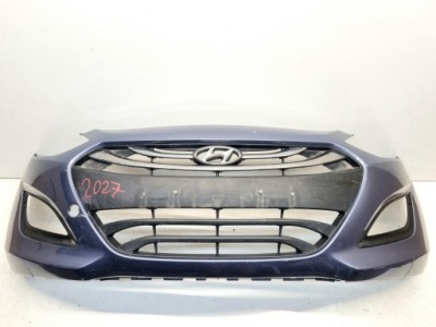 Hyundai i30 ii 11-17 бампер перед передній решітка радіатора фото №1