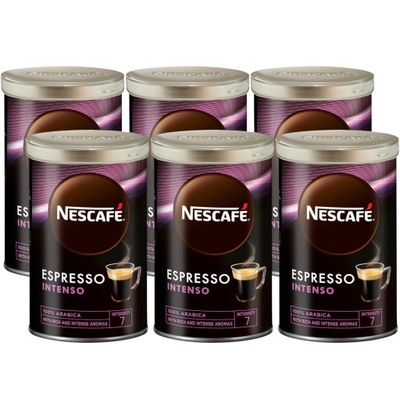 Nescafe Gold Espresso Intenso rozpuszczalna 6x 95g