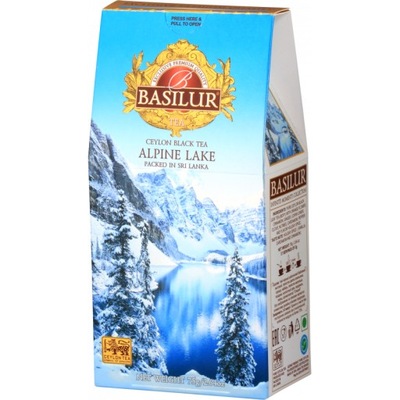 Herbata czarna liściasta Basilur Infinite Moments Alpine Lake stożek 75 g