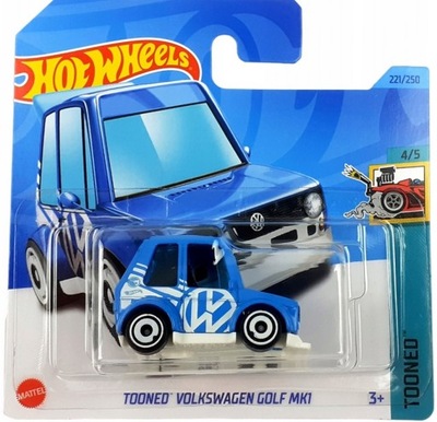 Hot Wheels - TOONED VOLKSWAGEN GOLF MK1