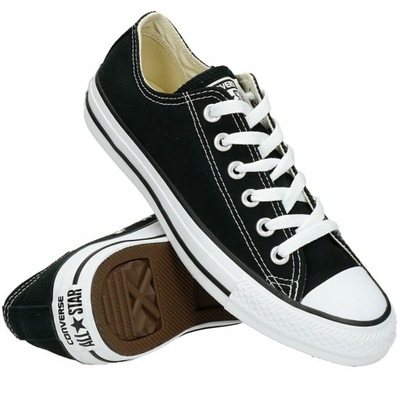 Buty Converse All Star trampki czarne M9166C 42