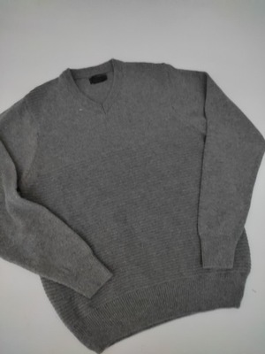 5.SE.COZY sweter męski SEREK SZETLAND GRAFIT MEL.170-176/L
