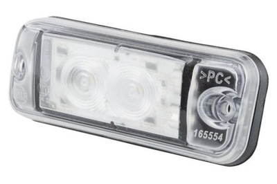 ŽIBINTAS OBRYS.LED BALTA PROST.24V ŽIBINTAS SKYDELIO MB, DAF HELLA 2PF009514-001 