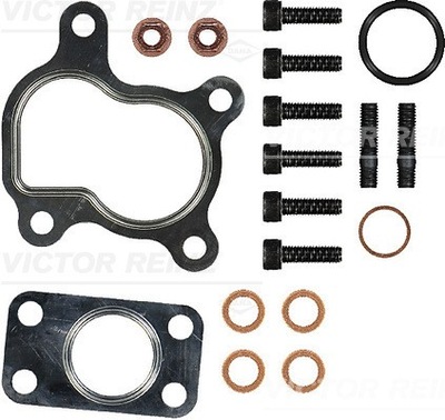 КОМПЛЕКТ МОНТАЖНЫЙ КОМПРЕССОРА PEUGEOT 206 1.4HDI 01- 18 ELEM. 04-10081-01