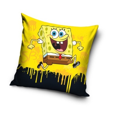 POSZEWKA SPONGEBOB KANCIASTOPORTY 40x40 ORYGINALNA