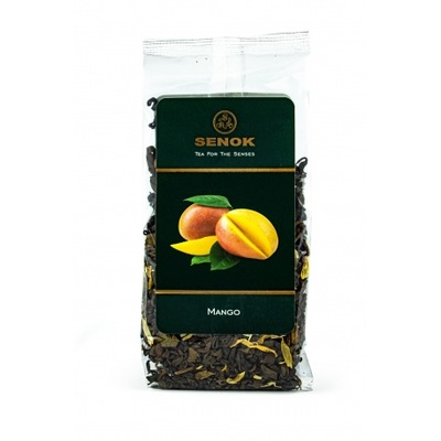 Herbata zielona liściasta Senok z mango 100 g