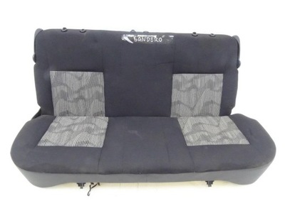 Dacia sandero i 08-12 заднее сиденье задняя задняя комплектная фото №1