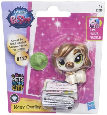 LITTLEST PET SHOP PIESEK MOSSY COURTLEY LPS B5240