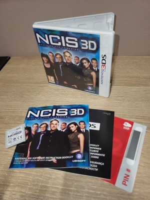 NCIS 3D - NINTENDO 3DS KOMPLET