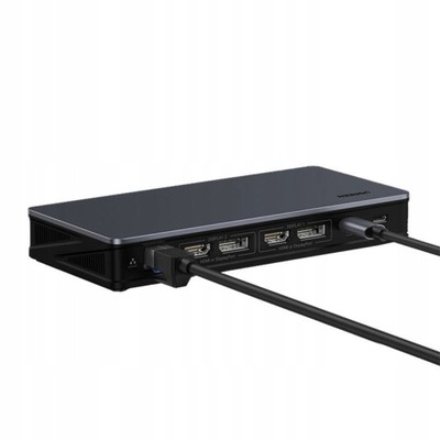 Adapter HUB UGREEN CM615 USB-C do 2x USB-A, 1x USB-C 3.1, 2x HDMI, 2x DP,