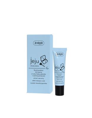 ZIAJA JEJU MŁODA SKÓRA FLUID-KOREKTOR DO TWARZY 30ML