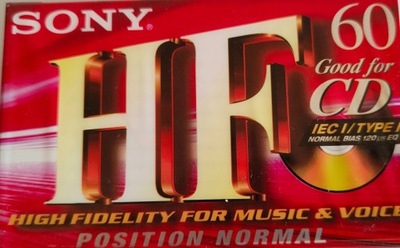 Kaseta magnetofonowa Sony HF60