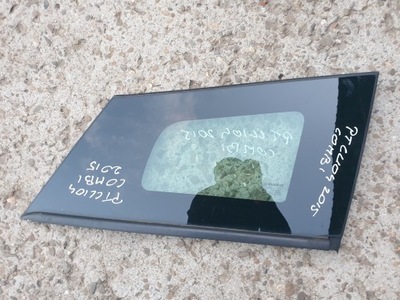 Стекло задняя боковая правая renault clio 4 iv 2013- kombi фото №1