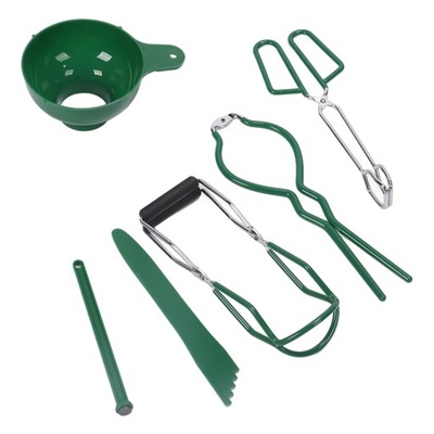 6 szt. Zestaw do konserw Lejek do konserw Tong Bubble Popper Jar Klucz