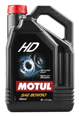 ACEITE PRZEKLADNIOWY MINERALNY MOTUL HD 80W90 1 LITR 105781  