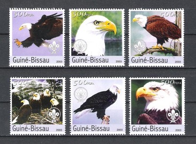 GUINEA-BISSAU MNH BIRDS FAUNA