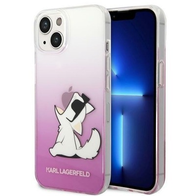 Karl Lagerfeld KLHCP14MCFNRCPI iPhone 14 Plus 6,7" hardcase różowy/pink Cho