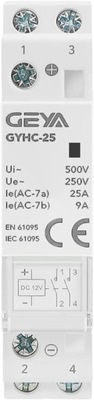 stycznik prądu przemiennego AC220V 2P 16A 20A 25A 2NC 2NO 1NO1NC 50/60Hz