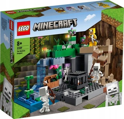 KLOCKI LEGO MINECRAFT 21189 LOCH SZKIELETÓW