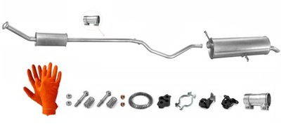 PEUGEOT 307 1.6 2002-2007 SILENCER CENTRAL END  