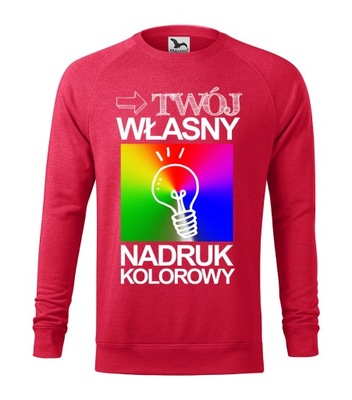 Bluza męska z własnym nadrukiem zdjęciem M M7