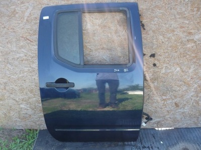 Дверь правый задняя bw9 nissan navara d40 lift фото №1