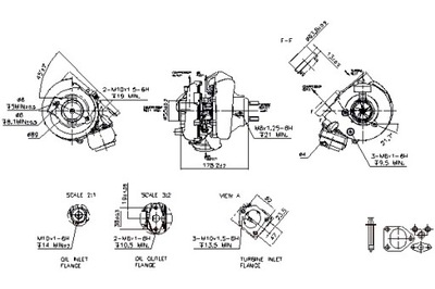 NISSENS TURBOKOMPRESORIUS BMW 5 E60 5 E61 3.0D 09.02-12.09 