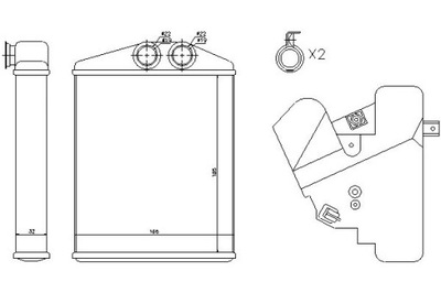 Отопитель nissens +gratisy фото №1