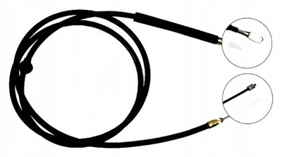 Трос тормоза mercedes vito w638 97- середина фото №1