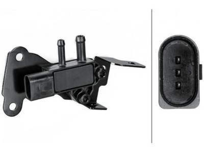 Hella 6pp 009 409-331 датчик, тиск вихлопних газів фото №1