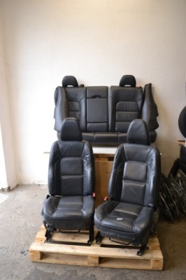 Сидіння заднє сидіння обшивки шкіра volvo v70 iii фото №1