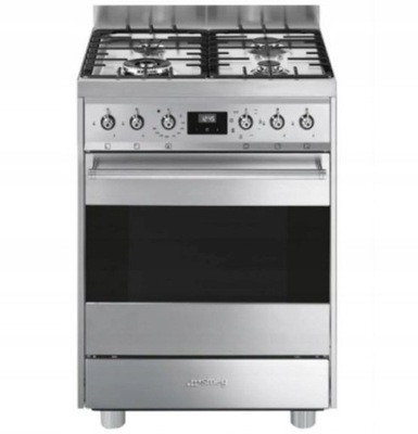 Kuchnia gazowo-elektryczna Smeg C6GMXD9 60cm stal