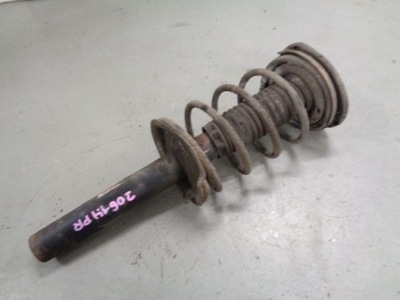 Peugeot 206 05 lift 1.4 b амортизационная стойка правый перед фото №1