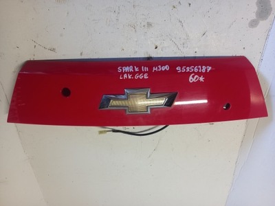 Накладка кришки багажника chevrolet spark iii m300 фото №1