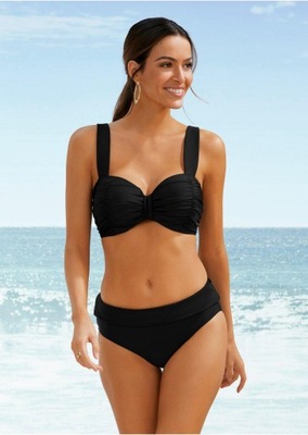 BOC CZARNY USZTYWNIANE BIUSTONOSZ OD BIKINI 85D